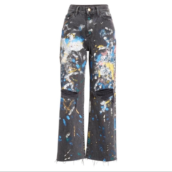 Simon Miller Paint Splatter Jeans - Picture 4 of 9